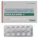 ドクサカード　Doxacard-1、ジェネリックカージュラ、ドキサゾシン1mg